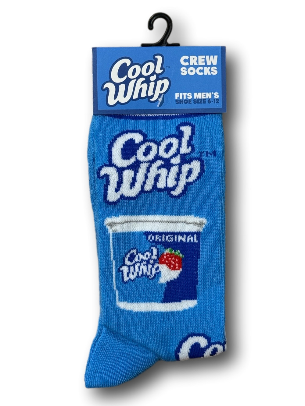 3/$20 Cool Whip Dessert Funny Novelty Crew Socks - NWT